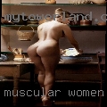 Muscular women dating